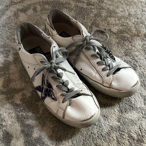 Golden Goose Superstar Sequin Cheetah Sneakers 38